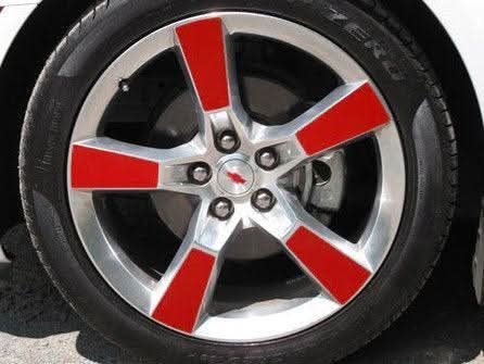 20" Stock Wheel Insert Overlays - 2010-2013 Camaro