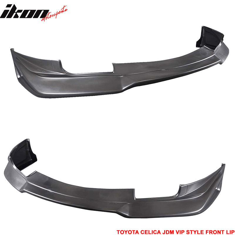 2000-2002 Toyota Celica VIP Style Black Front Bumper Lip Spoiler PU