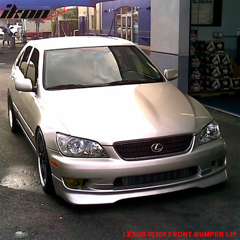 2001-2005 Lexus IS300 AMS Style Unpainted Front Bumper Lip PU