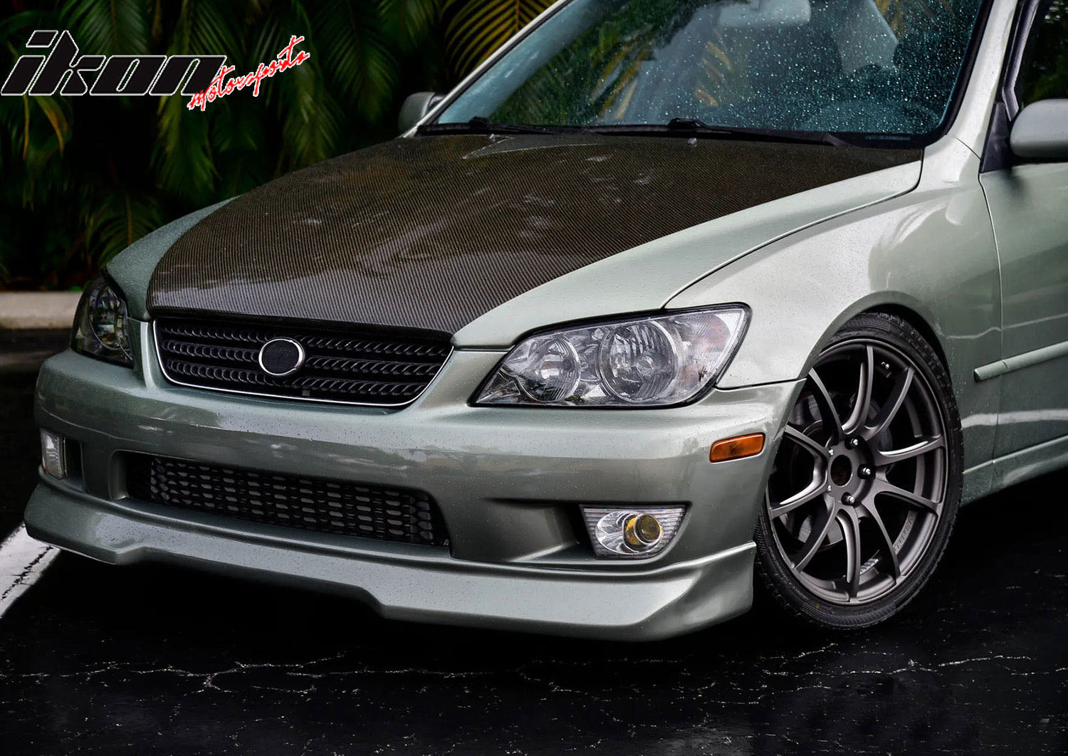 2001-2005 Lexus IS300 Sedan 4Dr GR Style Front Lip Splitter Spoiler PU