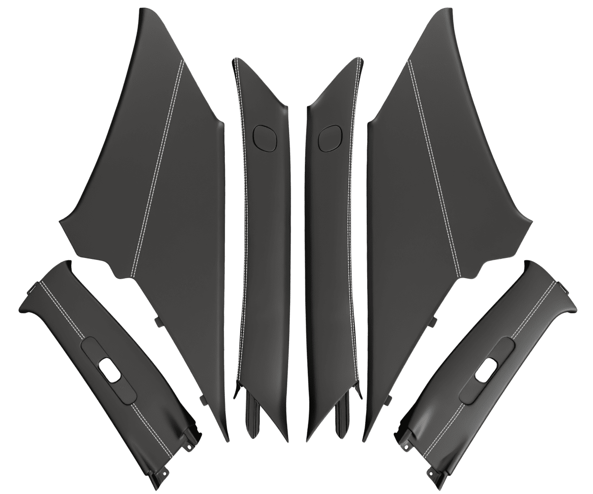 2002-2005 LEXUS IS300 XE10 PILLAR SET