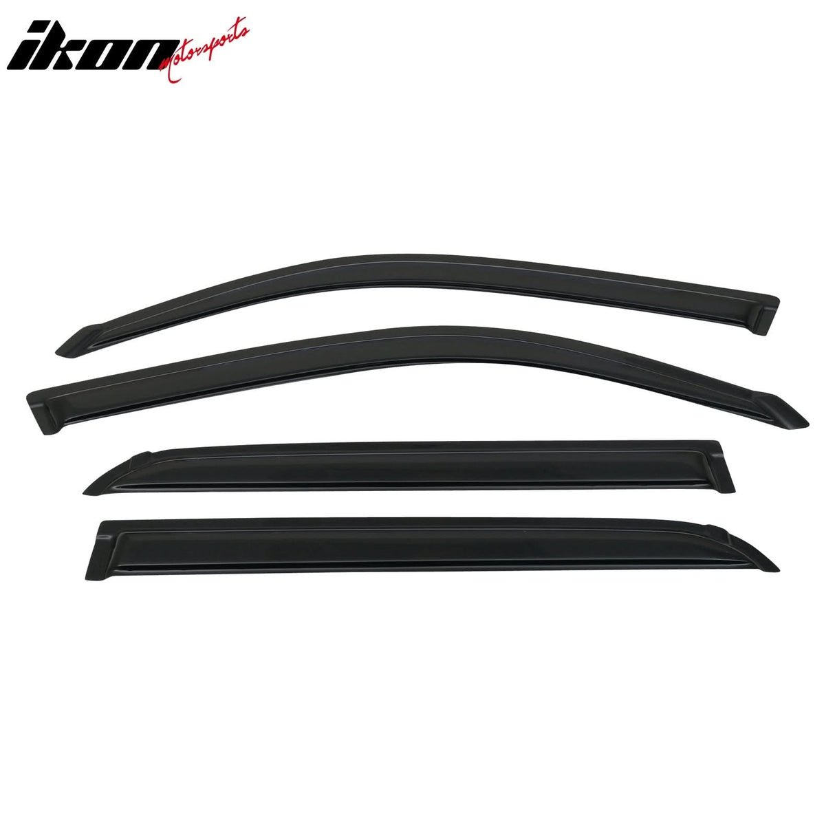 2001-2007 Toyota Sequoia Tape on Visor Windows Rain Guard Acrylic 4PC