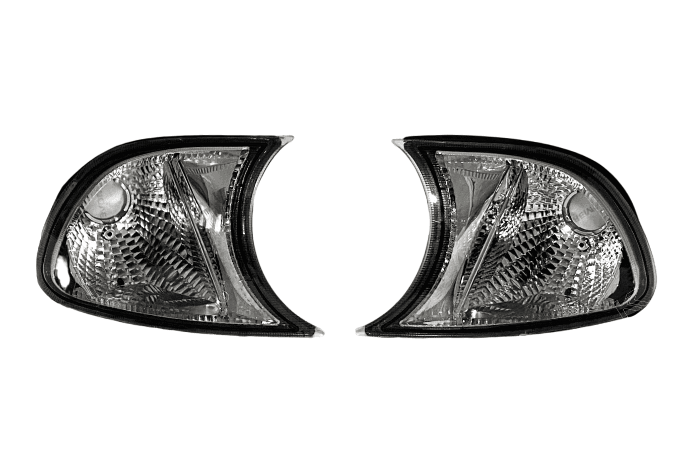 2002-2003 BMW 3 Series E46 2D / Convertible & 2002-2006 E46 M3 Screw-On JDM Crystal Clear Corner Lights - K2 Industries