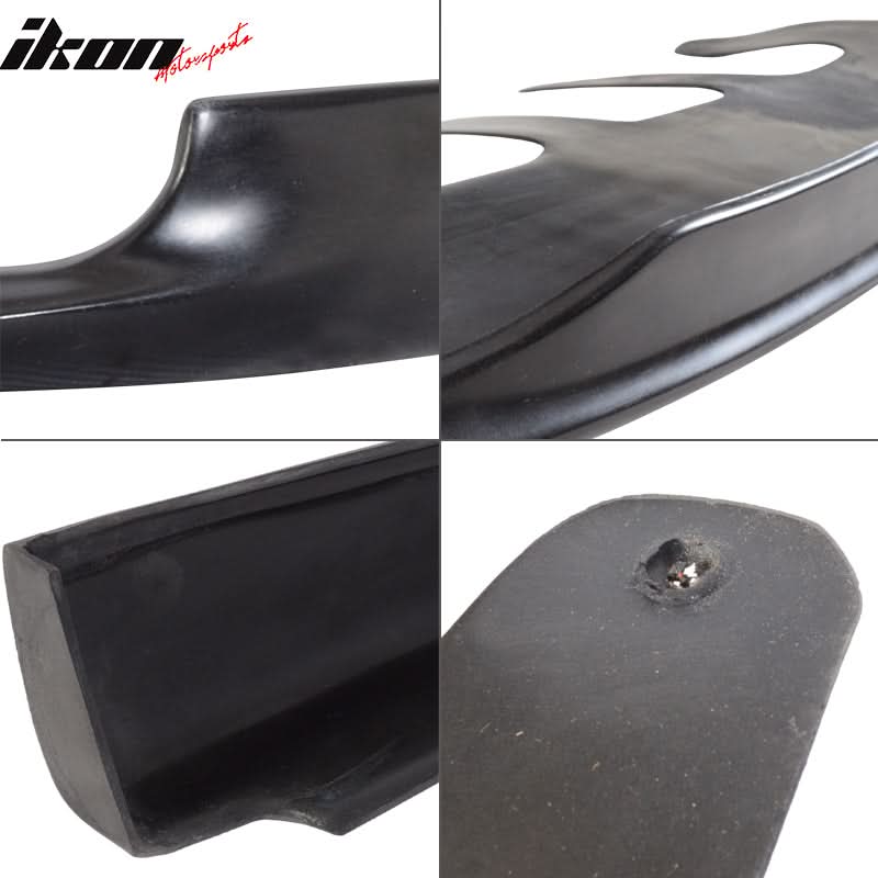 2002-2003 Subaru Impreza WRX Sedan P-D Style Black Front Bumper Lip PU