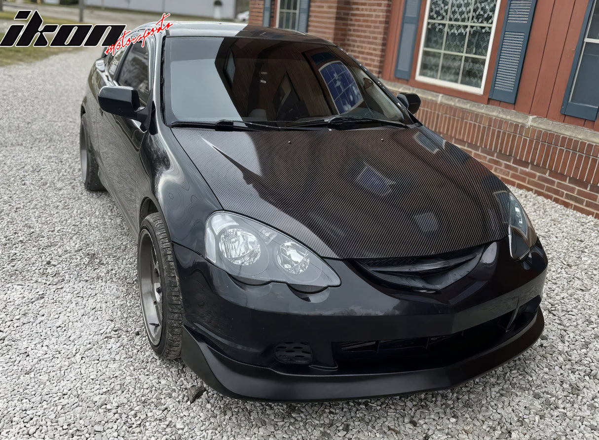 2002-2004 Acura RSX Front Lip Mugen Style Unpainted Lip Spoiler PU