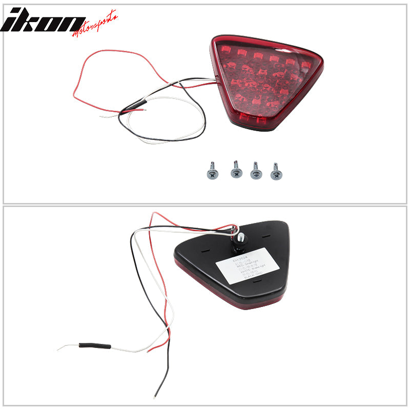 2002-2004 Acura RSX Mugen Style Rear Lip Diffuser LED Brake Light PU