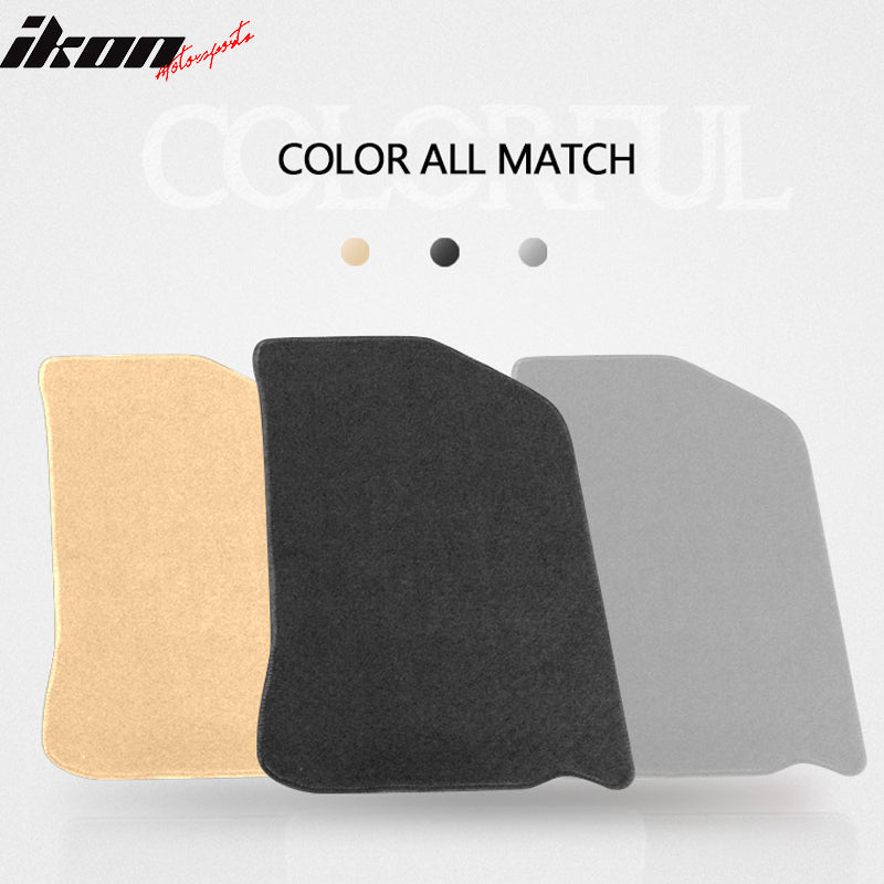 Car Floor Mat for 2002-2006 Acura RSX Black Carpet 4PC Nylon