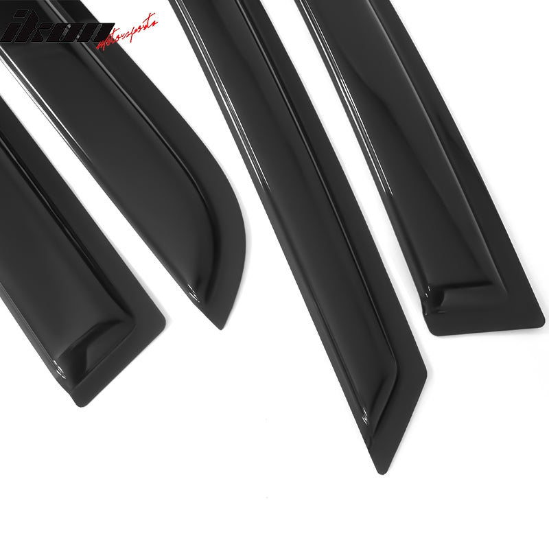 2002-2006 Honda CRV 4Pc Set Visor Windows Acrylic