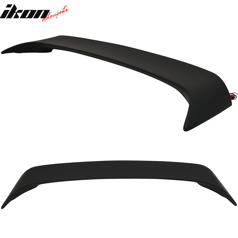 2002-2006 Toyota Camry OEM Style Matte Black LED Rear Trunk Spoiler