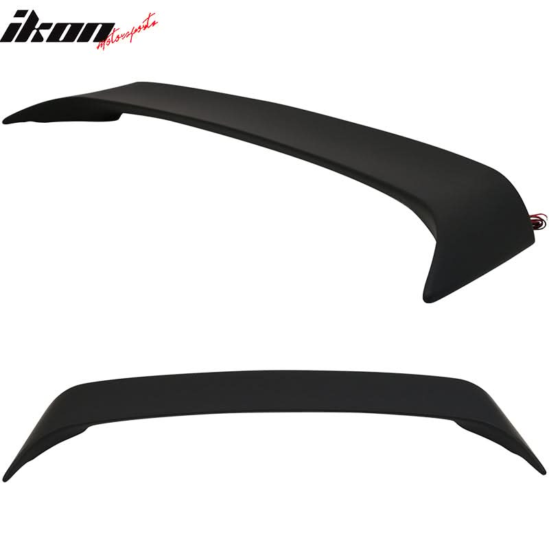 2002-2006 Toyota Camry OEM Style Matte Black LED Rear Trunk Spoiler