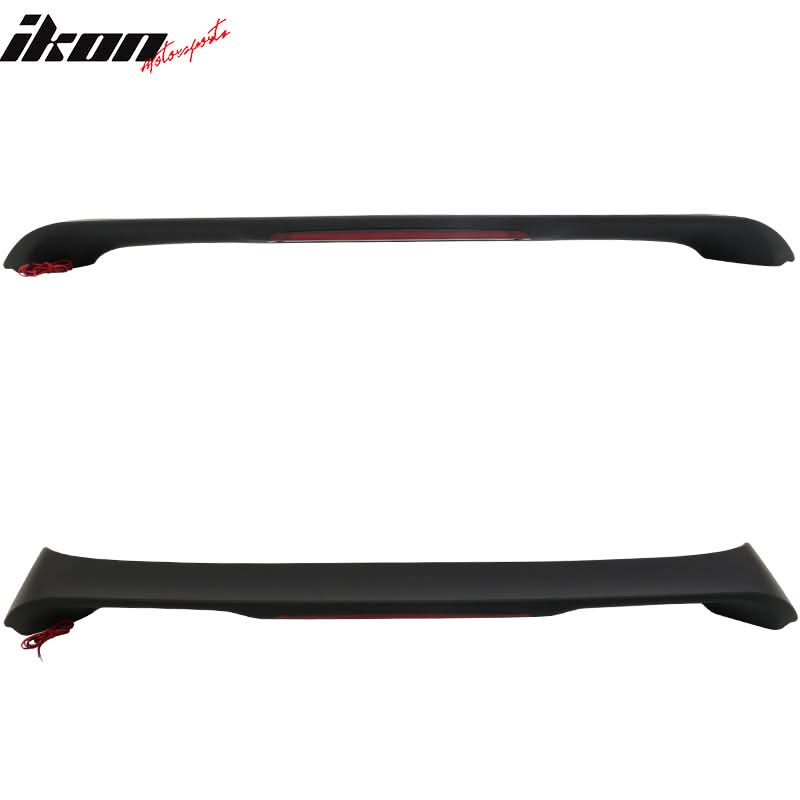 2002-2006 Toyota Camry OEM Style Matte Black LED Rear Trunk Spoiler