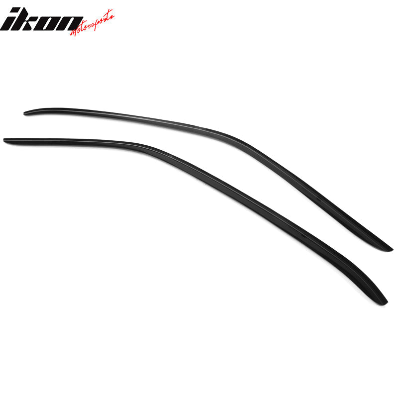 2002-2007 Subaru Impreza Slim Style Smoke Tinted Visor Window Acrylic