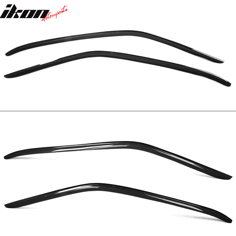 2002-2007 Subaru Impreza Slim Style Smoke Tinted Visor Window Acrylic