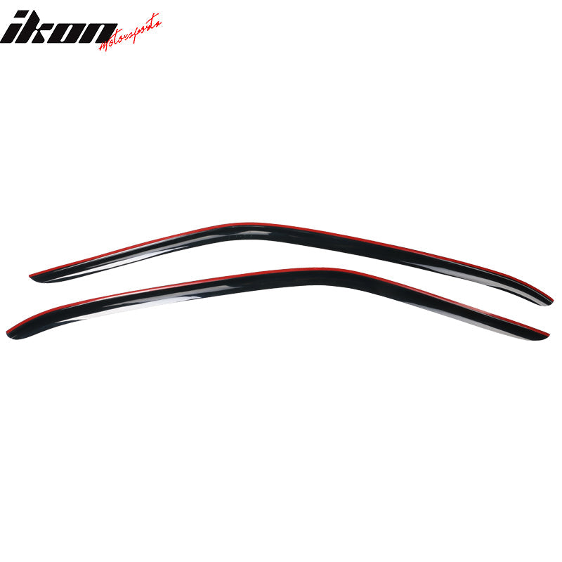 2002-2007 Subaru Impreza Slim Style Smoke Tinted Visor Window Acrylic