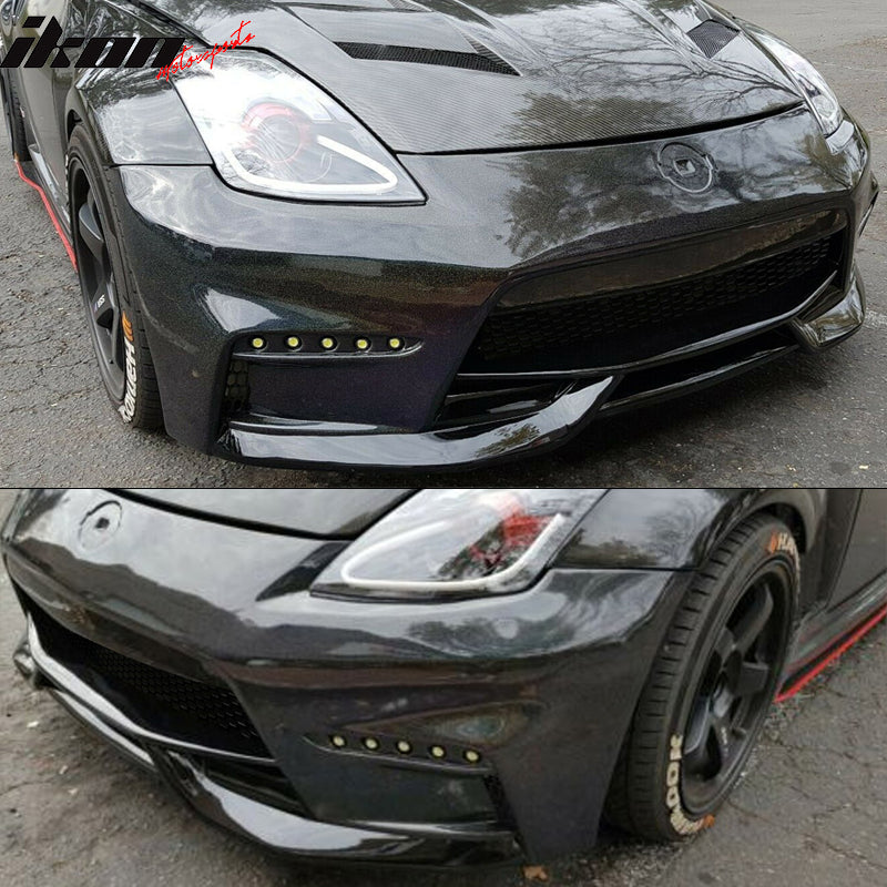 2003-2008 Nissan 350z to 370z Front Bumper Conversion NIS Style Black