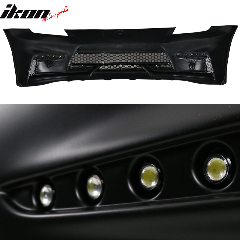 2003-2008 Nissan 350z to 370z Front Bumper Conversion NIS Style Black