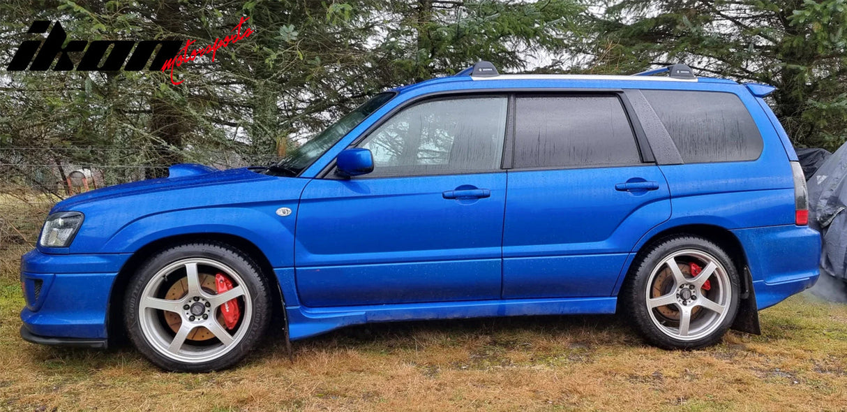 2003-2008 Subaru Forester Slim Style Smoke 2PCS Window Visor Acrylic