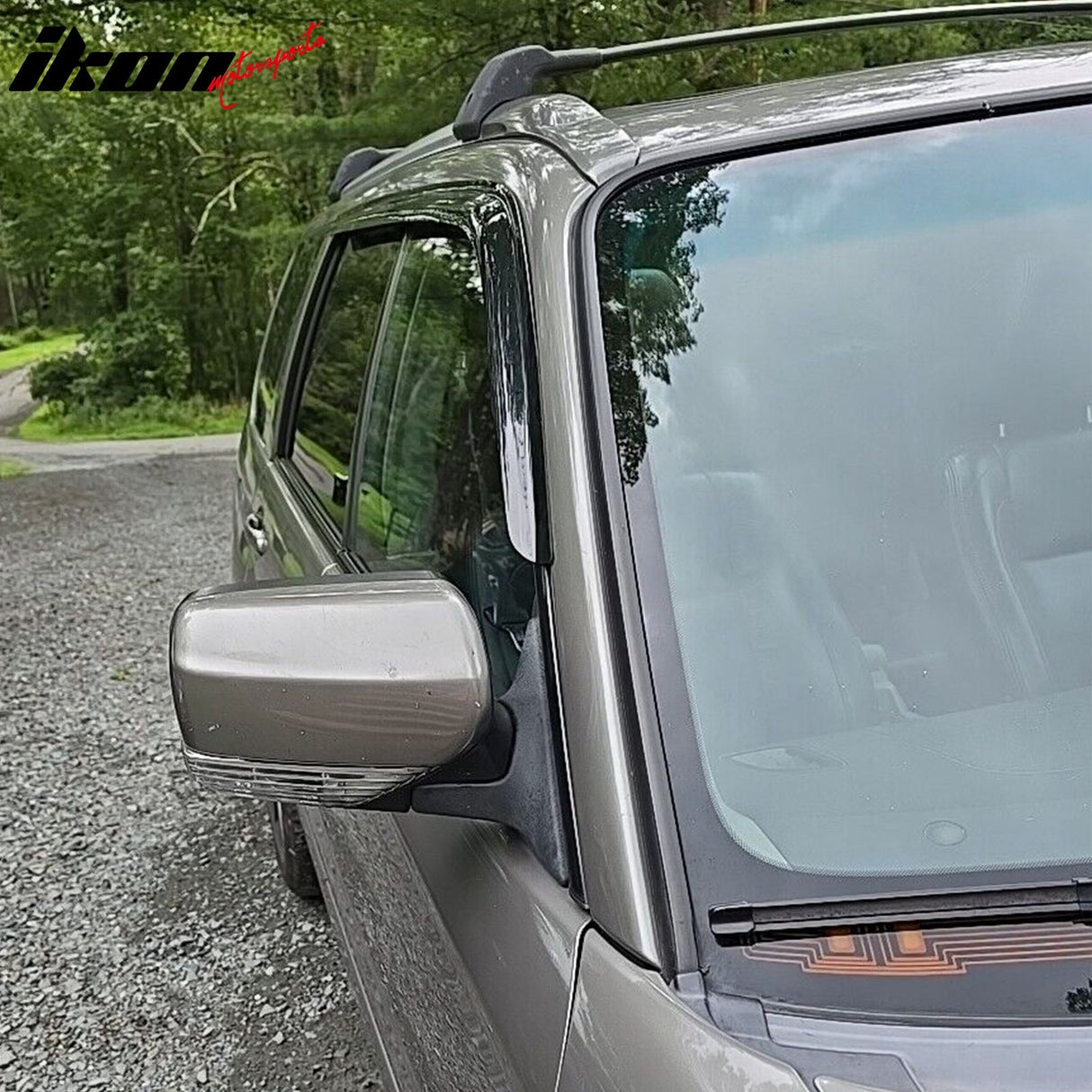 2003-2008 Subaru Forester Slim Style Smoke 2PCS Window Visor Acrylic