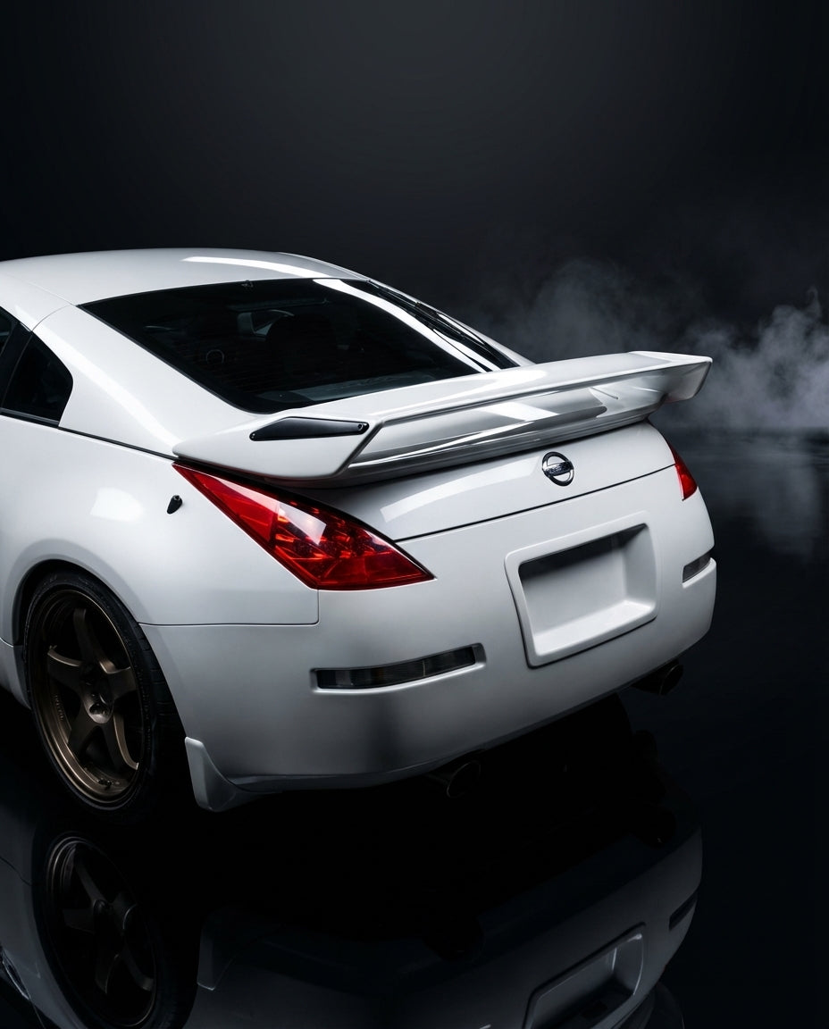 2003-2008 Nissan 350Z N-2 Style Rear Wing Trunk Spoiler - FRP