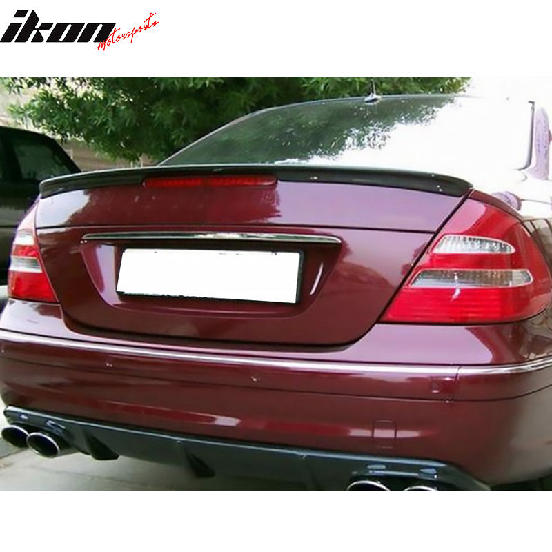 2003-2009 Benz W211 Trunk Spoiler Wing #744 Brilliant Silver Metallic