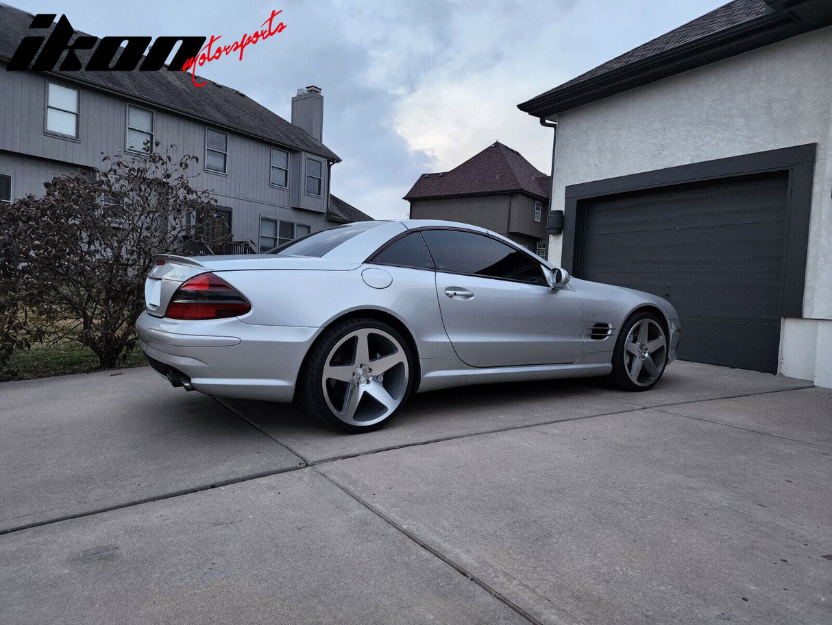 2003-2011 Benz SL Class R230 Trunk Spoiler #744 775 Silver Metallic