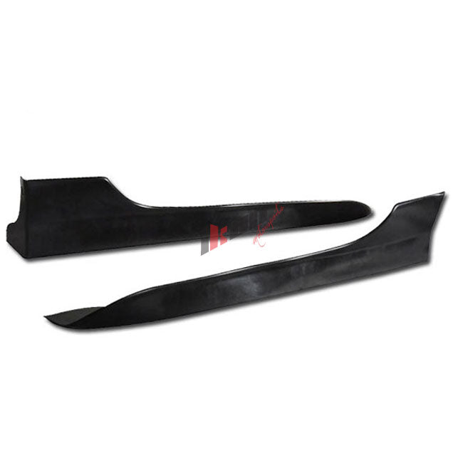 2004-2010 Mazda RX8 OE Style Unpainted Black Side Skirts Extension PU