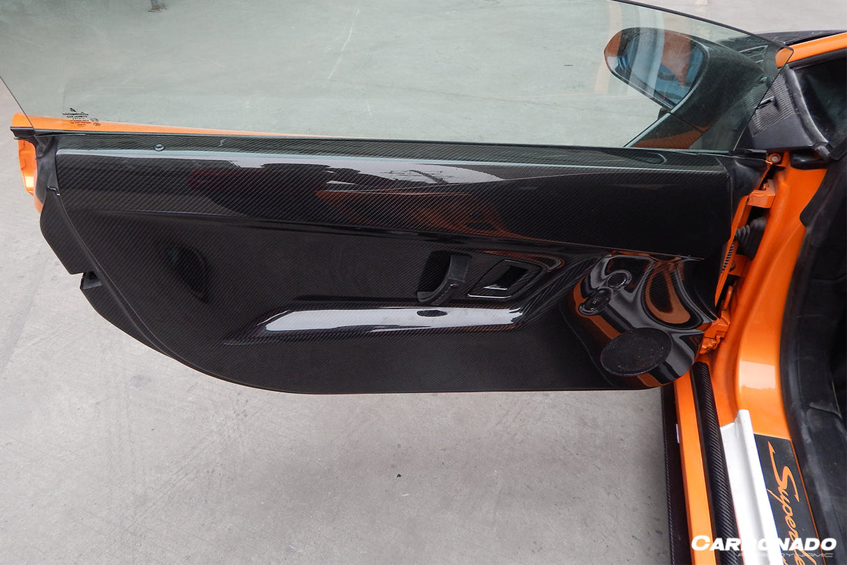 2004-2014 Lamborghini Gallardo Coupe Carbon Fiber Inner Door Panels