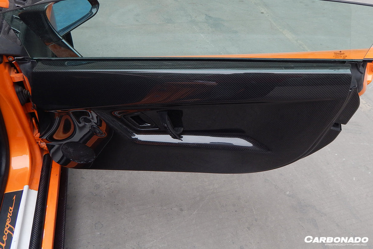 2004-2014 Lamborghini Gallardo Coupe Carbon Fiber Inner Door Panels