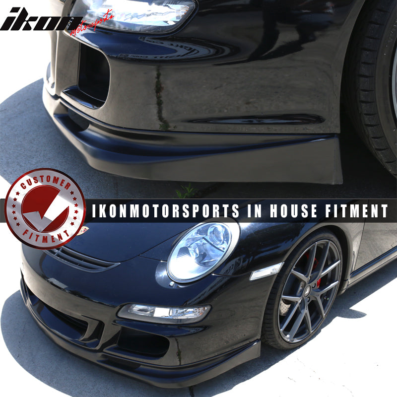 2005-2008 Porsche 997 911 2Dr GT3 Style Front Bumper Lip Spoiler PU