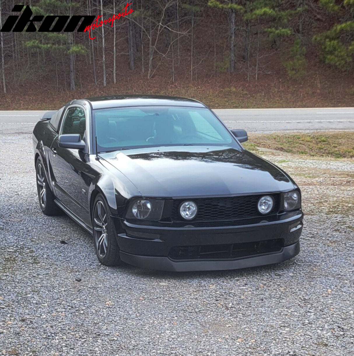 2005-2009 Ford Mustang GT V8 Unpainted Front Lip SplitterSpoiler PU