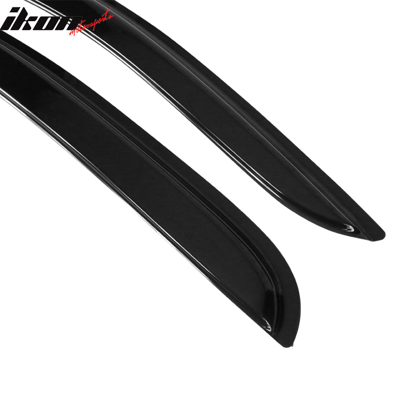 2005-2009 Ford Mustang Slim Style Smoke Tinted Window Visors Acrylic