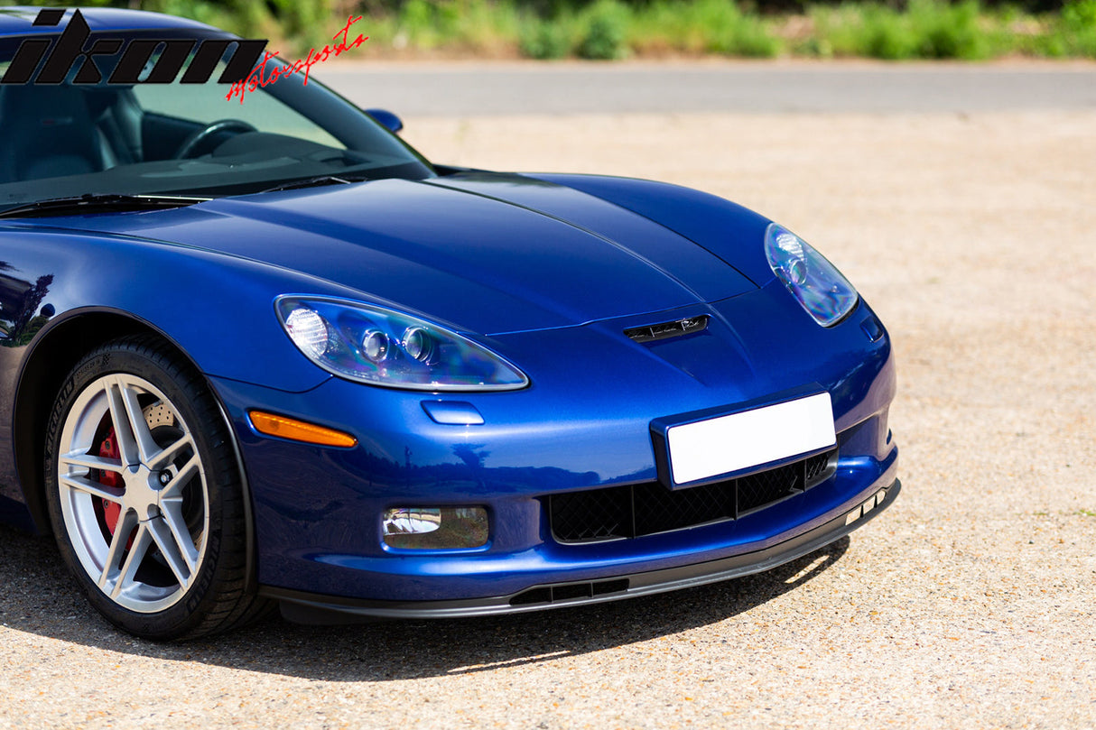 2005-2013 Chevy Corvette C6 OEM Style Front Bumper Lip Spoiler PU