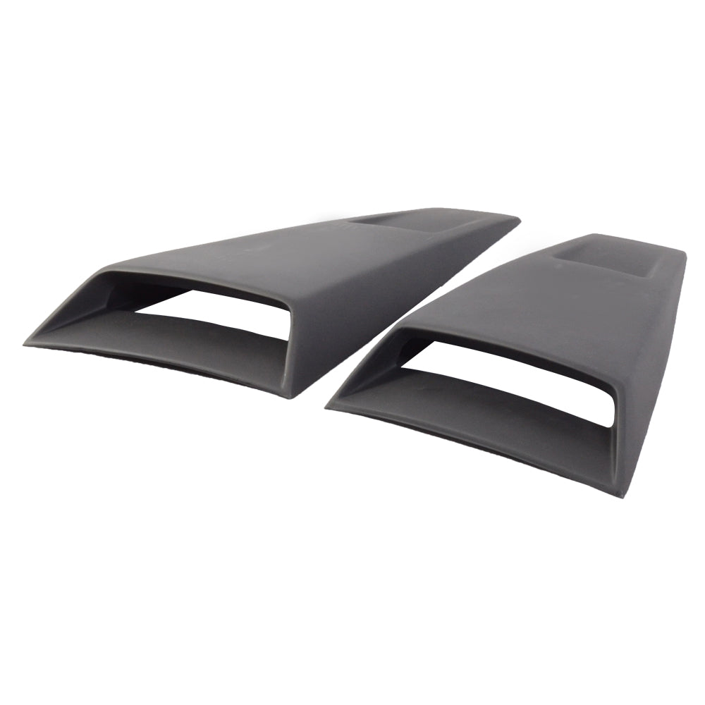 2005-2014 Ford Mustang Eleanor Window Side Louvers Scoops PU