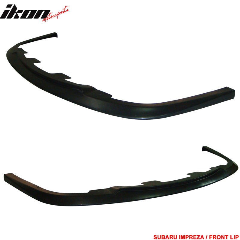 2006-2007 Subaru Impreza WRX STI S204 Unpainted Front Lip Splitter PP