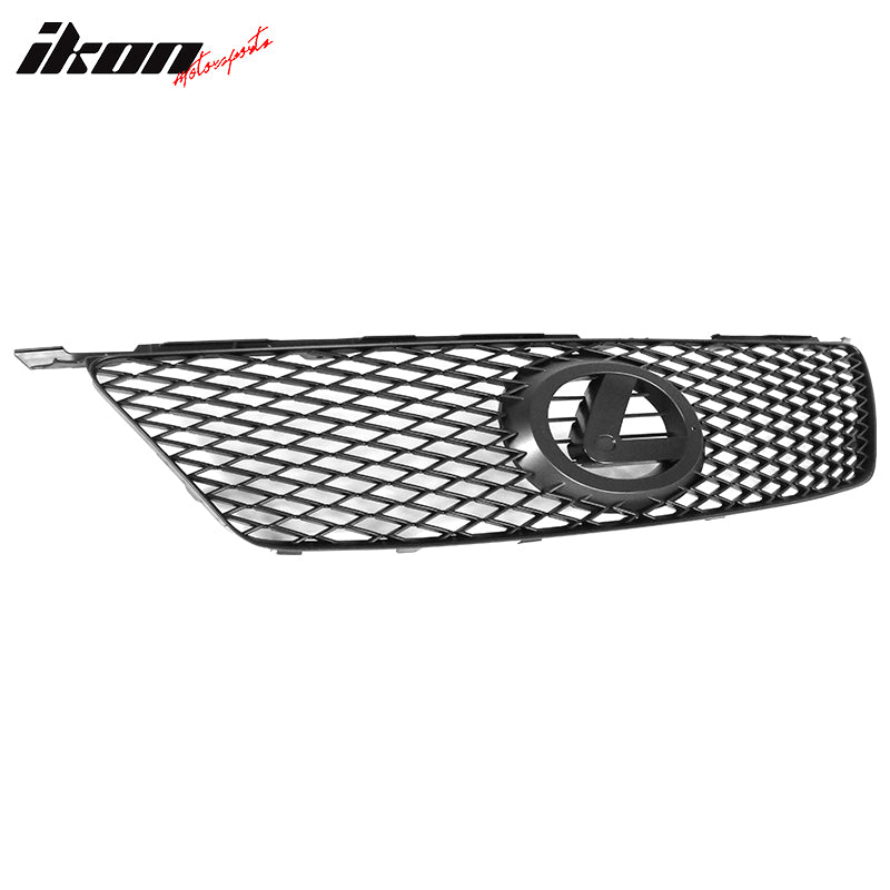 2006-2008 Lexus IS250 IS350 Grill Black Mesh Hood Grille ABS