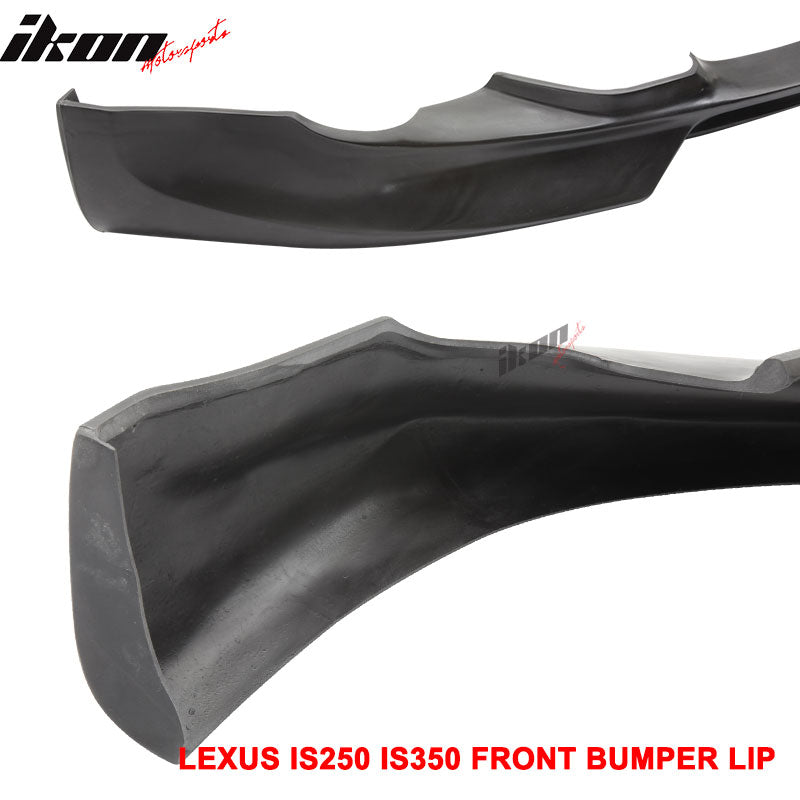 2006-2008 Lexus IS250 IS350 IKON Style Unpainted Front Bumper Lip PU
