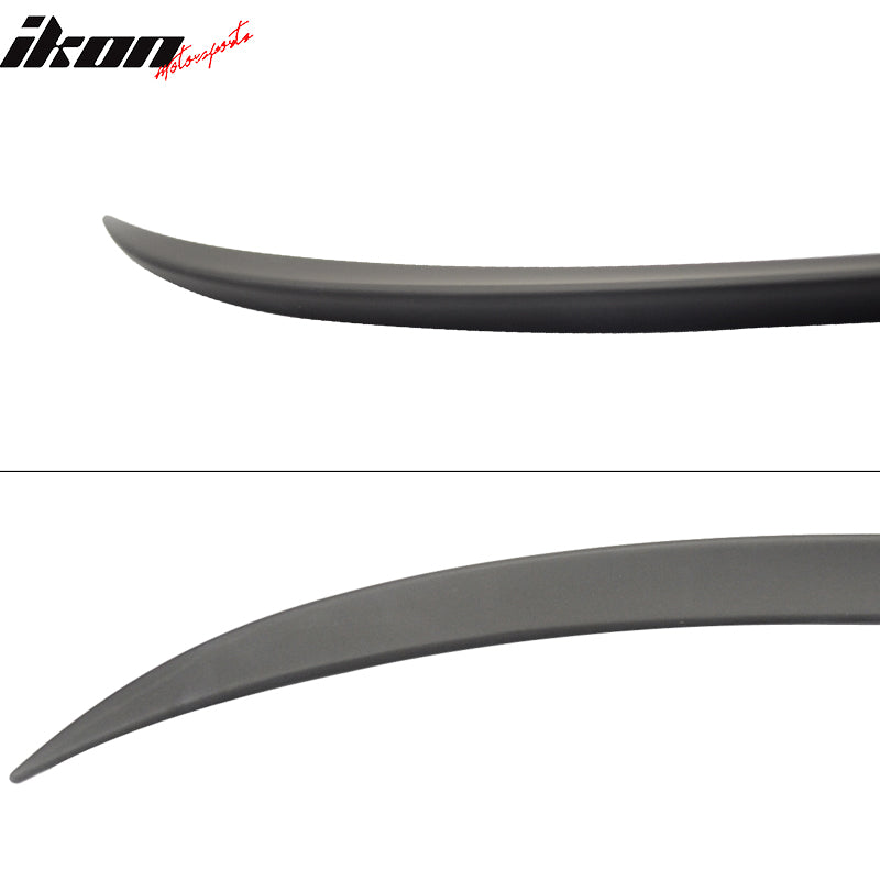2006-2011 BMW E90 3 Series M3 Style Matte Black Rear Spoiler Wing ABS