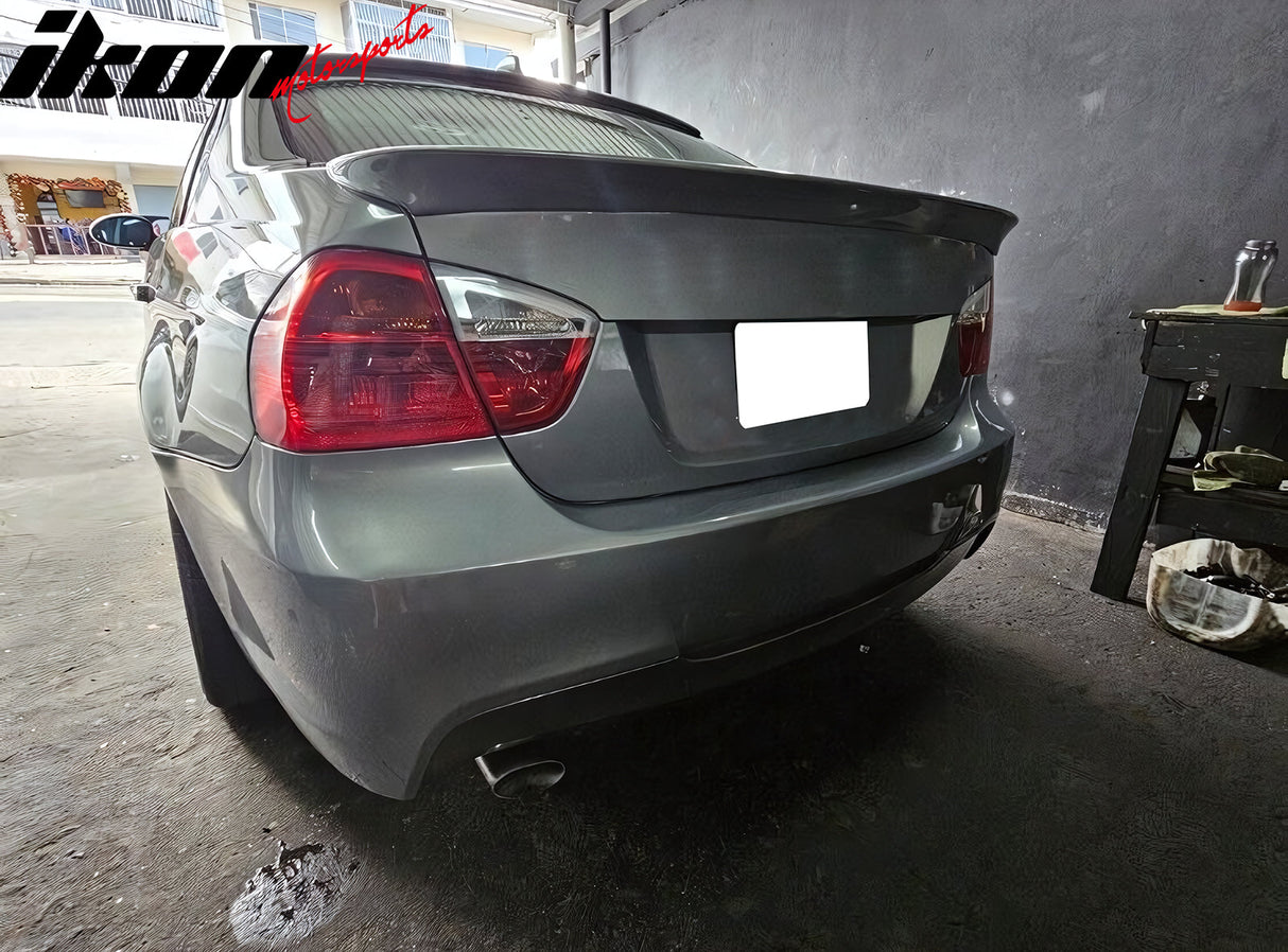 2006-2011 BMW 3 E90 4-Door A Style Rear Trunk Spoiler Wing Lip ABS
