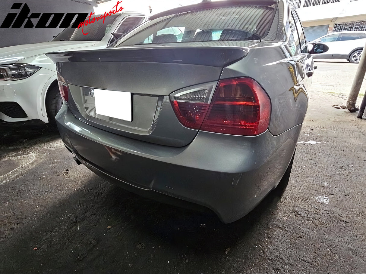 2006-2011 BMW 3 E90 4-Door A Style Rear Trunk Spoiler Wing Lip ABS