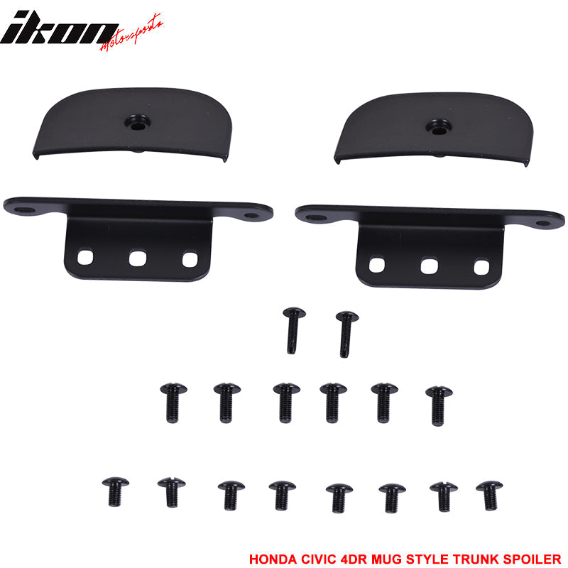 2006-2011 Honda Civic FD2 Mugen Style Unpainted Rear Spoiler Wing ABS