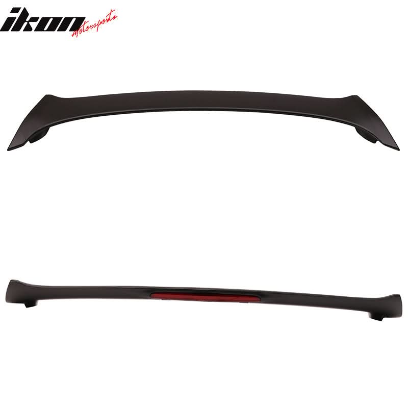 2006-2011 Honda Civic Coupe Trunk Spoiler w/ 3rd Brake LED Light ABS