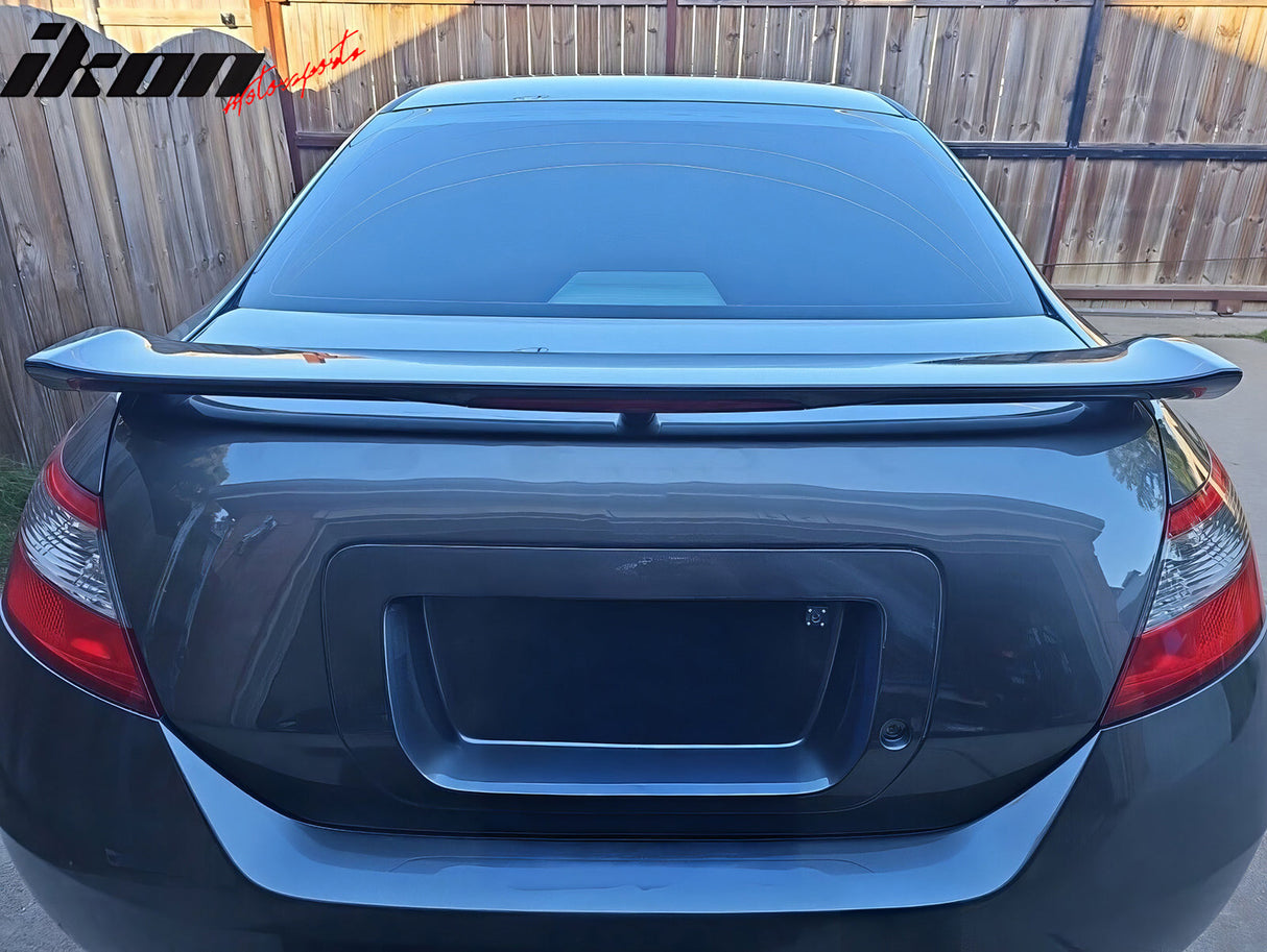 2006-2011 Honda Civic Coupe Trunk Spoiler w/ 3rd Brake LED Light ABS
