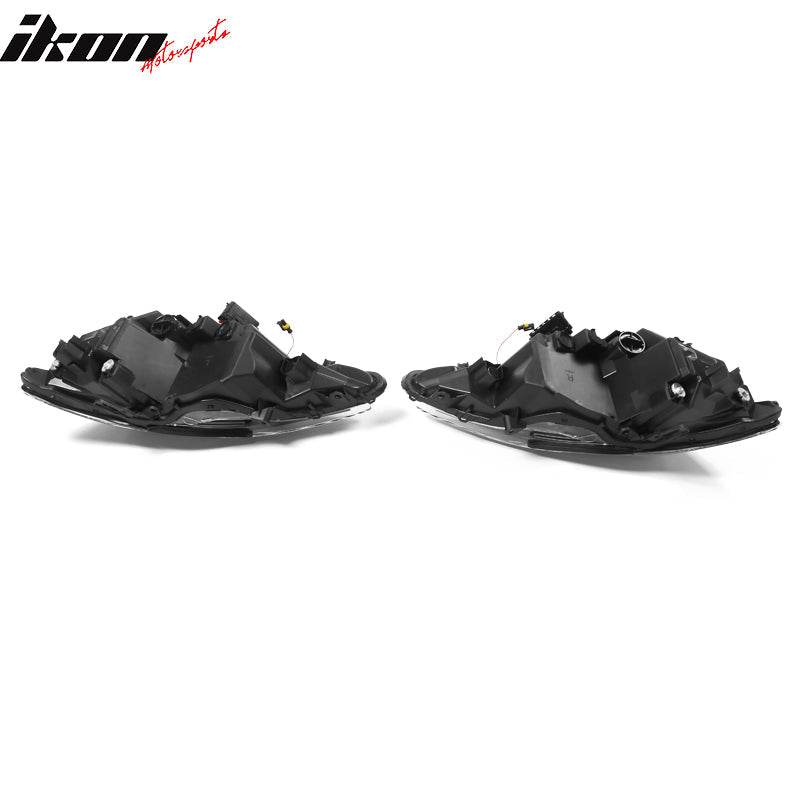 2006-2013 Lexus IS250 IS350 IS-F F Sport Style Black LED Headlights