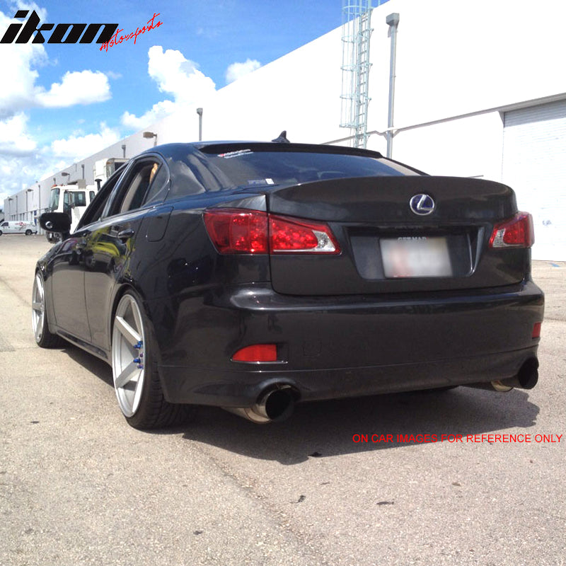 2006-2013Â Lexus IS250 IS350 ISF IKON Obsidian Black Rear Spoiler Wing