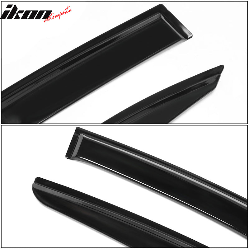 2006-2013 Lexus IS250 IS350 08-14 IS F 4Pc Set Window Visors Acrylic