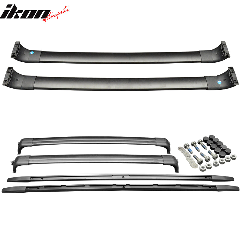 2006-2013 Range Rover L320 Sport OE Black Roof Rack Cross Bar Aluminum