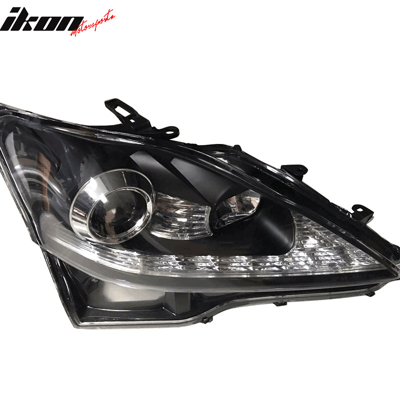2006-2014 Lexus IS250 IS350 IS-F Facelift Style Headlights - Black