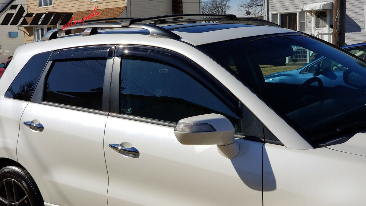 2007-2012 Acura RDX TB1 Slim Style Smoke/Tinted Visor Windows Acrylic