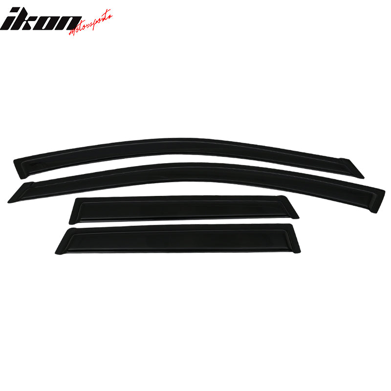 2007-2012 Acura RDX TB1 Slim Style Smoke/Tinted Visor Windows Acrylic