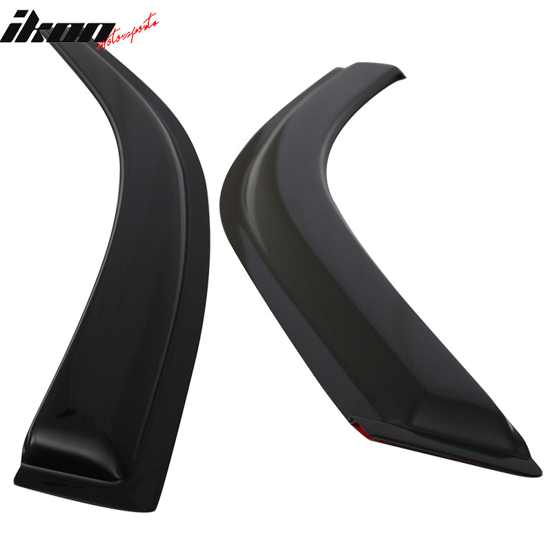 2007-2012 Acura RDX TB1 Slim Style Smoke/Tinted Visor Windows Acrylic